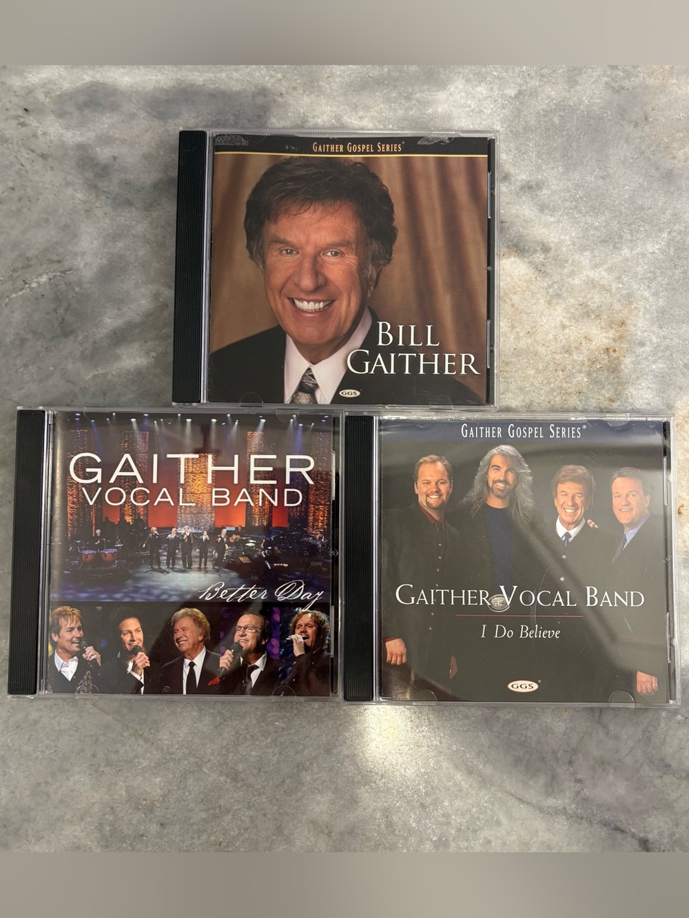 CD Lot of 3 Bill Gaither Vocal Band Better Day I Do Believe Gospel Audio Music
